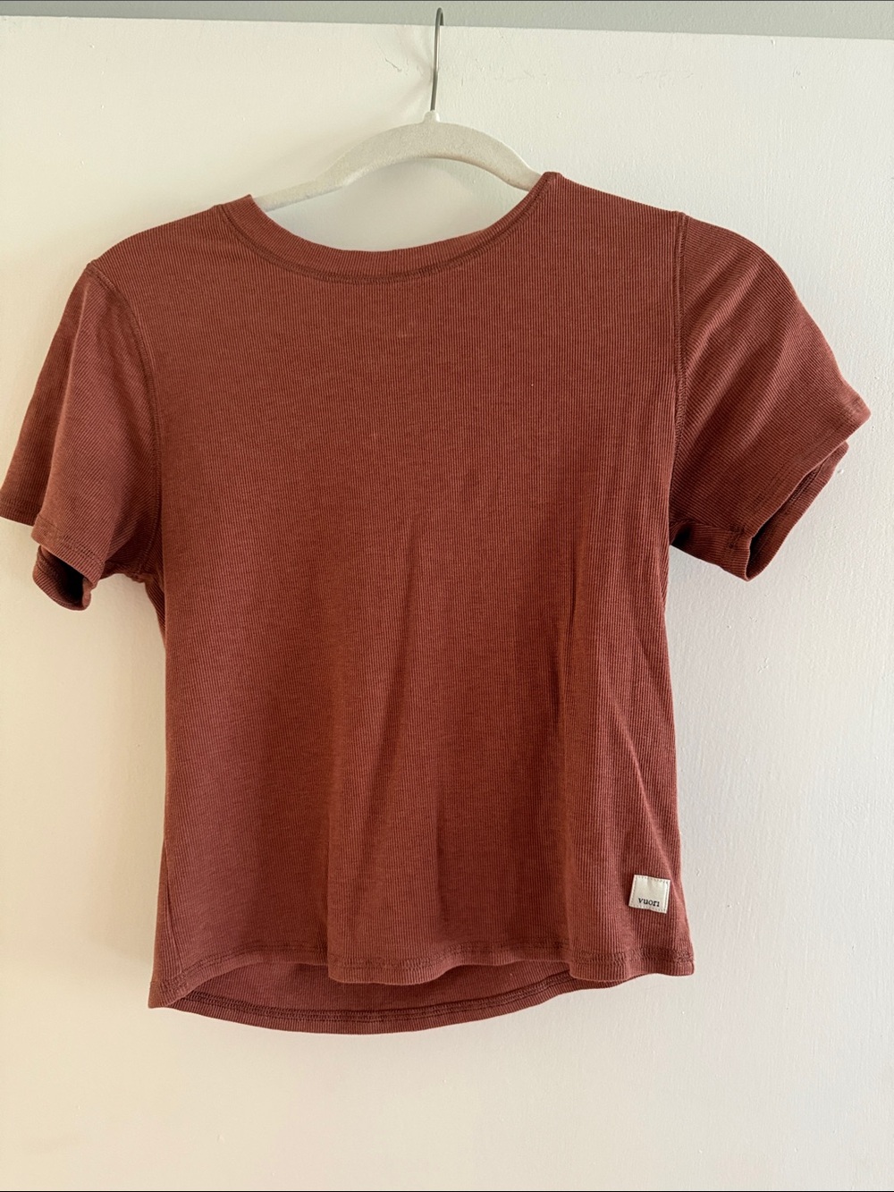 Vuori Short Sleeve Crew Tee - Rust